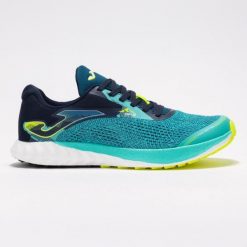 Buty do biegania Joma TR-9000 petroleum. Niebieskie buty do biegania Joma, bez wzorów, z materiału, bez zapięcia, do biegania. Za 399.99 zł.
