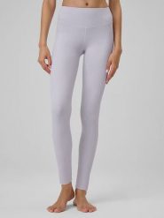 4F Legginsy sportowe w kolorze fioletowym rozmiar: M. Różowe legginsy 4f, m, bez wzorów, z materiału, outdoorowe. Za 68.95 zł.