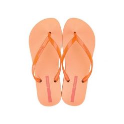 Klapki damskie Ipanema Anatomica Connect. Brązowe klapki Ipanema, bez wzorów, bez obcasa, bez zapięcia. W wyprzedaży za 87.50 zł.