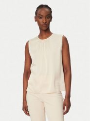 Rinascimento Bluzka CFC0127888003 Beżowy Regular Fit. Brązowe bluzki Rinascimento, xl, bez wzorów, z syntetyku, bez kołnierzyka, bez ramiączek. Za 279.99 zł.