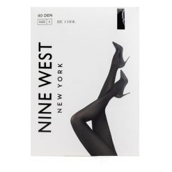 Rajstopy Nine West. Czarne rajstopy Nine West, bez wzorów. Za 24.99 zł.