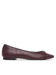 Aldo Baleriny Krishelle 14190621 Bordowy. Czerwone baleriny Aldo, bez wzorów, ze skóry, bez obcasa, bez zapięcia. Za 259.99 zł.