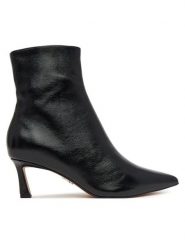 Steve Madden Botki Lulah 11003282 Czarny. Czarne botki Steve Madden, bez wzorów, ze skóry, bez obcasa, na szpilce, bez zapięcia. Za 639.99 zł.