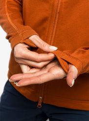 Bluza rozpinana damska Fjallraven Abisko Lite Fleece Jacket. Brązowe bluzy Fjällräven, s, bez wzorów, z materiału, bez ramiączek, bez kaptura. Za 579.99 zł.