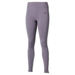 Damskie legginsy Mizuno Active Warmalite. Szare legginsy Mizuno, bez wzorów, sportowe. Za 149.99 zł.
