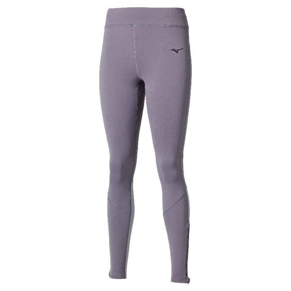 Damskie legginsy Mizuno Active Warmalite. Szare legginsy Mizuno, bez wzorów, z materiału, sportowe. Za 159.99 zł.