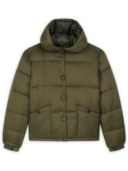Northwood Kurtka zimowa "Londres" w kolorze khaki rozmiar: M. Brązowe kurtki Northwood, na zimę, m, bez wzorów, z puchu, bez kaptura. Za 152.99 zł.