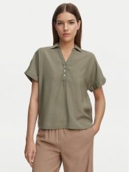 ONLY Koszula Aris 15364279 Zielony Loose Fit. Zielone koszule ONLY, xl, bez wzorów, z wiskozy, bez kołnierzyka, bez ramiączek. Za 93.99 zł.