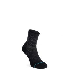Skarpety biegowe Stance Run Light Quarter. Czarne skarpetki Stance, bez wzorów. Za 53.99 zł.