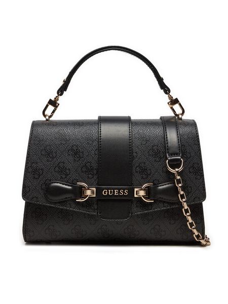 Guess Torebka HWSG95 00200 Czarny. Czarne torebki klasyczne Guess, z aplikacjami, ze skóry, bez dodatków. Za 346.99 zł.