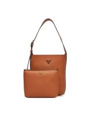 Guess Torebka HWBG69 74040 Brązowy. Brązowe torebki klasyczne Guess, z aplikacjami, ze skóry, bez dodatków. Za 519.99 zł.