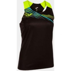 Joma Elite X Damski Top Czarny/Fluor Żółty, S. Czarne topy Joma, s, bez wzorów, bez kołnierzyka, bez ramiączek. Za 189.99 zł.