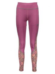 KARI TRAA Legginsy sportowe w kolorze granatowo-jasnoróżowym rozmiar: L. Niebieskie legginsy Kari Traa, bez wzorów, z wełny, sportowe. Za 152.98 zł.