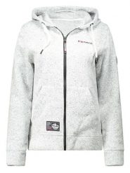 Canadian Peak Kurtka polarowa "Talerteak" w kolorze białym rozmiar: L. Białe kurtki Canadian Peak, l, bez wzorów, z materiału, bez kaptura. Za 114.44 zł.