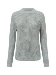 Soyaconcept® Sweter z dzianiny - SC-Remone 28 Kobiety Bawełna zielony, XL. Zielone swetry xl, bez wzorów, z bawełny, bez ramiączek. Za 299.95 zł.