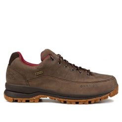 Buty damskie trekkingowe Garmont CHRONO LOW GTX. Brązowe buty trekkingowe Garmont, z gore-texu, bez zapięcia. Za 398.00 zł.