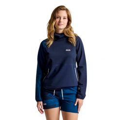 Slam Techniczna Bluza Z Kapturem Foil Ws Damskie. Niebieskie bluzy z kapturem SLAM, s, bez wzorów, z lycry, z kapturem. Za 647.99 zł.
