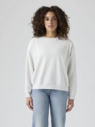 Levi's Bluza w kolorze szaro-białym rozmiar: S. Białe bluzy Levi's, s, bez wzorów, bez ramiączek, bez kaptura. Za 110.45 zł.