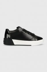 Calvin Klein sneakersy Heel Cupsole Lace Up kolor czarny. Czarne buty sportowe lifestyle Calvin Klein, bez wzorów, z gumy, sportowe, z okrągłym noskiem, bez zapięcia. W wyprzedaży za 516.99 zł.