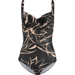 Kostium kąpielowy minimizer na fiszbinach bonprix czarno-piaskowy. Stroje jednoczęściowe marki bonprix. Za 109.99 zł.