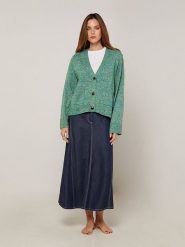 Rodier Kardigan w kolorze zielonym rozmiar: XL. Zielone swetry Rodier, xl, bez wzorów, z wełny, bez ramiączek. Za 260.99 zł.