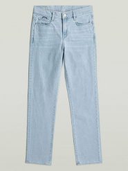 G-Star Dżinsy - Slim fit - w kolorze błękitnym rozmiar: W33/L32. Niebieskie jeansy G-Star, l, z aplikacjami, klasyczne. Za 366.28 zł.