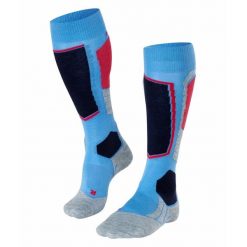 Podkolanówki damskie Falke SK2 Wool. Czarne skarpetki Falke, bez wzorów, z materiału. Za 215.50 zł.