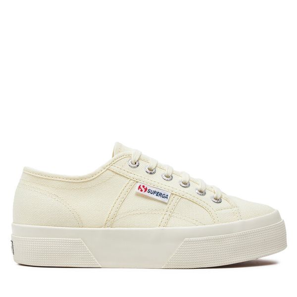Tenisówki Superga. Brązowe trampki Superga, bez wzorów, bez zapięcia. Za 219.99 zł.