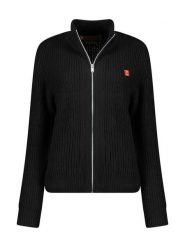 Canadian Peak Kardigan w kolorze czarnym rozmiar: L. Czarne swetry Canadian Peak, l, bez wzorów, ze splotem, bez ramiączek. Za 126.75 zł.