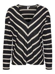 Vero Moda Bluzka "Otilje" w kolorze czarnym rozmiar: S. Czarne bluzki Vero Moda, s, bez wzorów, bez kołnierzyka, bez ramiączek. Za 41.79 zł.