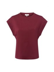 S.Oliver Koszulka Kobiety Bawełna czerwony, 40. Czerwone t-shirty sportowe S.Oliver, s, bez wzorów, z bawełny, bez ramiączek. Za 59.95 zł.