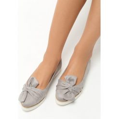 Szare Balerinki Denssy. Baleriny marki Born2be. Za 39.99 zł.