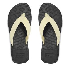 Japonki Hunter. Żółte japonki Hunter, bez wzorów. Za 79.99 zł.