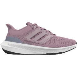 Buty damskie adidas Ultrabounce. Czerwone buty do biegania adidas, bez wzorów, z materiału, bez zapięcia, do biegania. Za 339.00 zł.