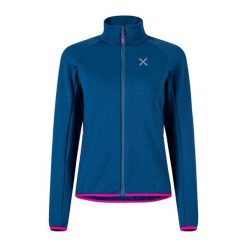 Bluza damska Montura Merano Maglia. Niebieskie bluzy MONTURA, m, bez wzorów, bez kaptura. Za 599.99 zł.