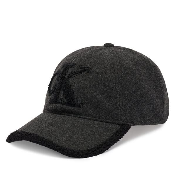 Czapka z daszkiem Calvin Klein. Czarne czapki z daszkiem Calvin Klein, bez wzorów. Za 188.99 zł.