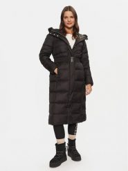 Geox Kurtka puchowa Pheby W4626V T3146 F9000 Czarny Regular Fit. Czarne kurtki Geox, bez wzorów, z puchu, bez kaptura. Za 999.99 zł.