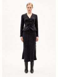 Armedangels Bluzka "Anayaa" w kolorze czarnym rozmiar: S. Czarne bluzki ARMEDANGELS, s, bez wzorów, z lyocellu, bez kołnierzyka, bez ramiączek. Za 192.33 zł.