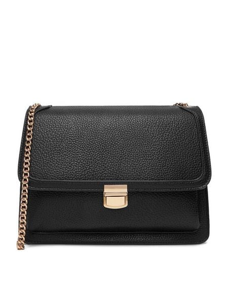 JENNY Torebka C-JEN-L-010-08 Czarny. Czarne torebki klasyczne Jenny, bez wzorów, z materiału, bez dodatków. Za 149.99 zł.