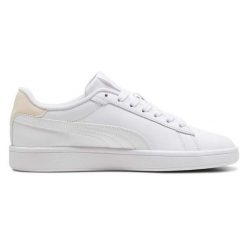 Buty sportowe Puma Smash 3.0 L 39098719 białe. Białe buty treningowe bez wzorów, z gumy, bez zapięcia. Za 365.58 zł.
