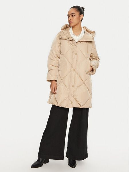 Weekend Max Mara Płaszcz zimowy Guelfo 2425496092000 Beżowy Regular Fit. Brązowe płaszcze Weekend Max Mara, na zimę, bez wzorów, z syntetyku, bez kaptura. Za 2,169.00 zł.