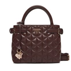 Torebka Guess. Brązowe torebki klasyczne Guess, z aplikacjami, bez dodatków. Za 589.99 zł.