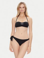 EA7 Emporio Armani Bikini 7W000319 AF12599 UC001 Czarny. Czarne bikini EA7 Emporio Armani, bez wzorów, z syntetyku. Za 289.99 zł.