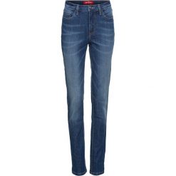 Wygodne dżinsy ze stretchem STRAIGHT bonprix niebieski. Jeansy marki bonprix. Za 79.99 zł.
