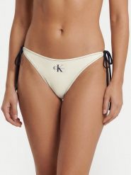 Calvin Klein Swimwear Dół od bikini LV00Q61215 Biały. Białe bikini Calvin Klein Swimwear, bez wzorów, z syntetyku. Za 189.99 zł.