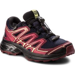 Buty SALOMON - Wings Flyte 2 Gtx GORE-TEX 399714 20 W0 Evening Blue/Beet Red/Sunny Lime. Czerwone buty do biegania Salomon, bez wzorów, z gore-texu, bez zapięcia, do biegania, gore-tex. W wyprzedaży za 409.00 zł.