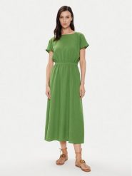 United Colors Of Benetton Sukienka letnia 4ENBDV097 Zielony Regular Fit. Zielone sukienki United Colors Of Benetton, xxs, bez wzorów, z lyocellu, bez kołnierzyka, bez ramiączek. Za 429.99 zł.