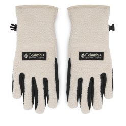 Rękawiczki Damskie Columbia. Brązowe rękawiczki Columbia, bez wzorów, z dzianiny. Za 199.99 zł.