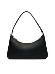 Calvin Klein Torebka Ck Must Small Shoulder Bag LV04F3096G Czarny. Czarne torebki klasyczne Calvin Klein, bez wzorów, ze skóry, bez dodatków. Za 319.99 zł.