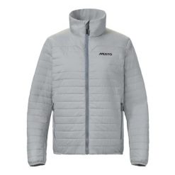 Kurtka izolacyjna dla kobiet Musto Solent Pl. Szare kurtki Musto, bez wzorów, eleganckie, bez kaptura. Za 821.00 zł.